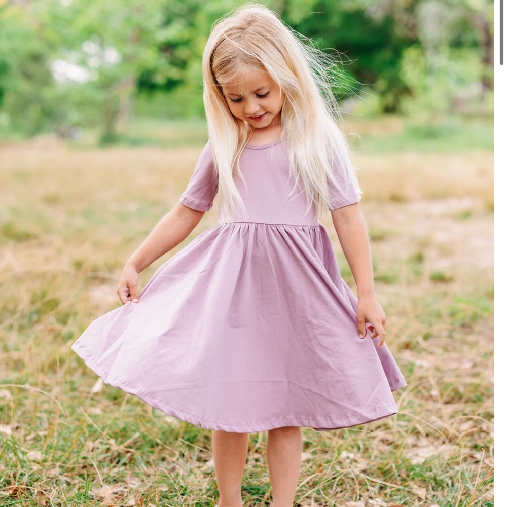 Alice + Ames purple twirl dress size 8